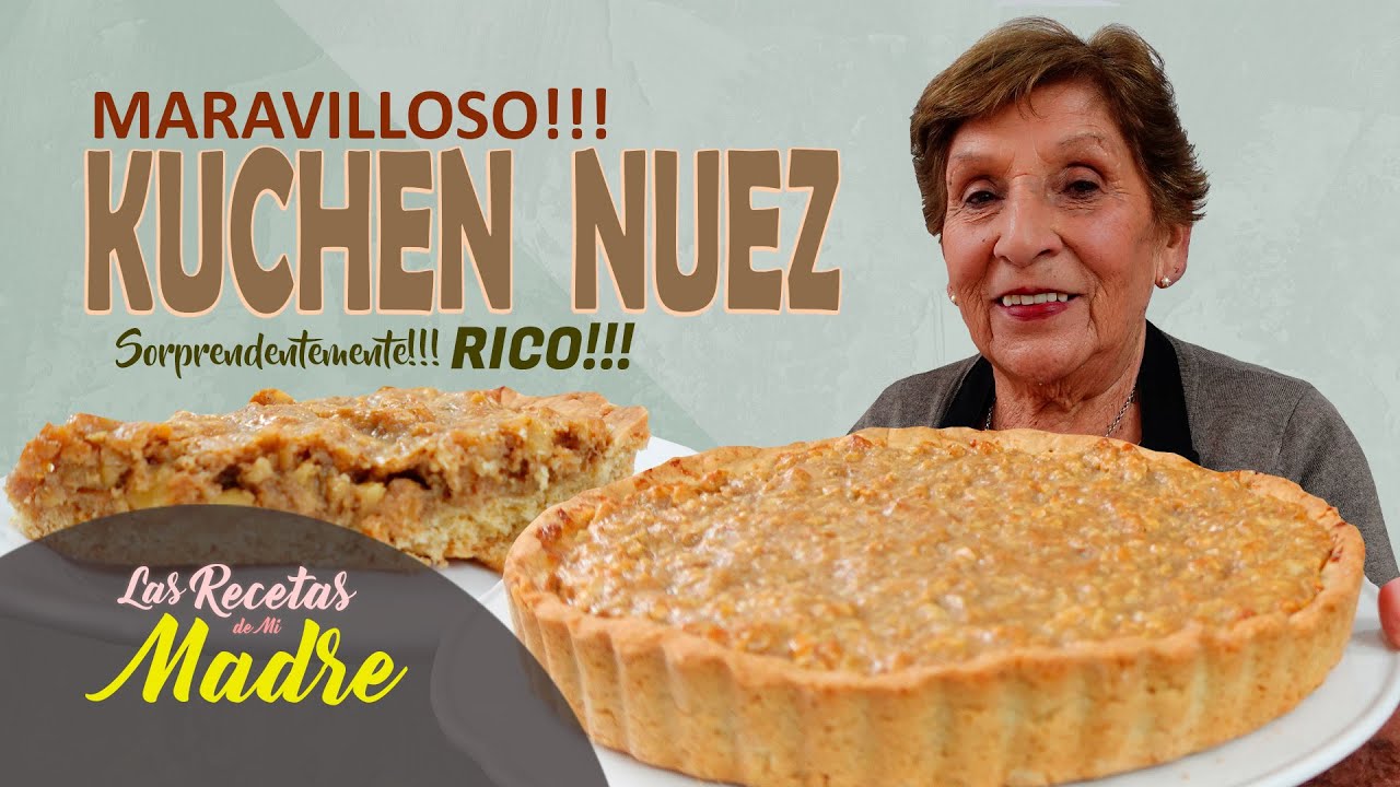 Receta de Kuchen alemán de nuez