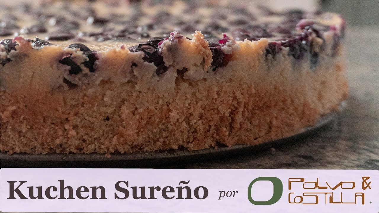 Receta de Kuchen de arándanos