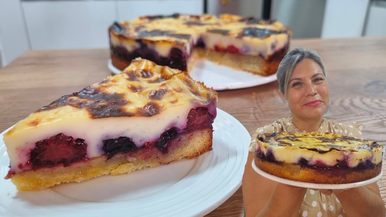 Receta de Kuchen sureño con maicena
