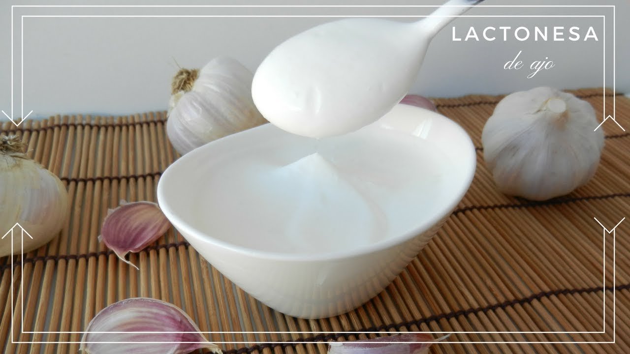 Receta de Lactonesa de ajo