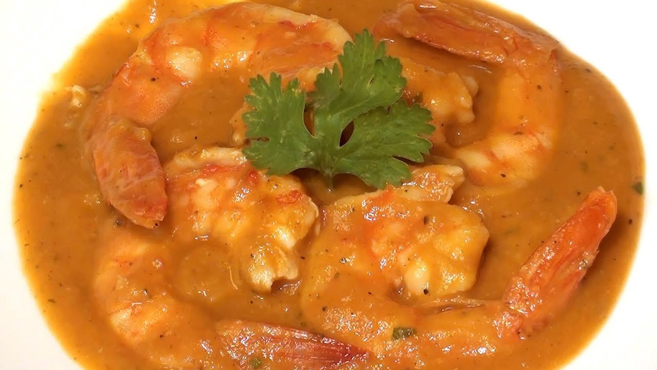Receta de Langostinos al curry