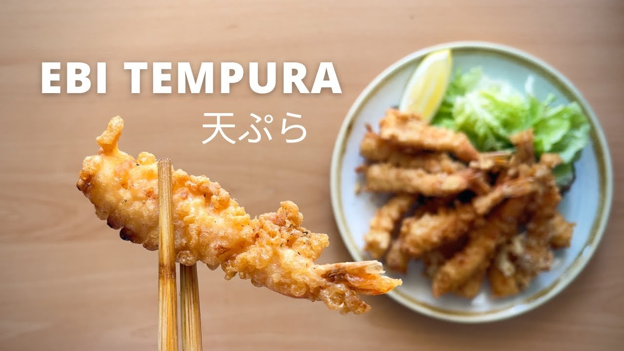 Receta de Langostinos en tempura japonesa
