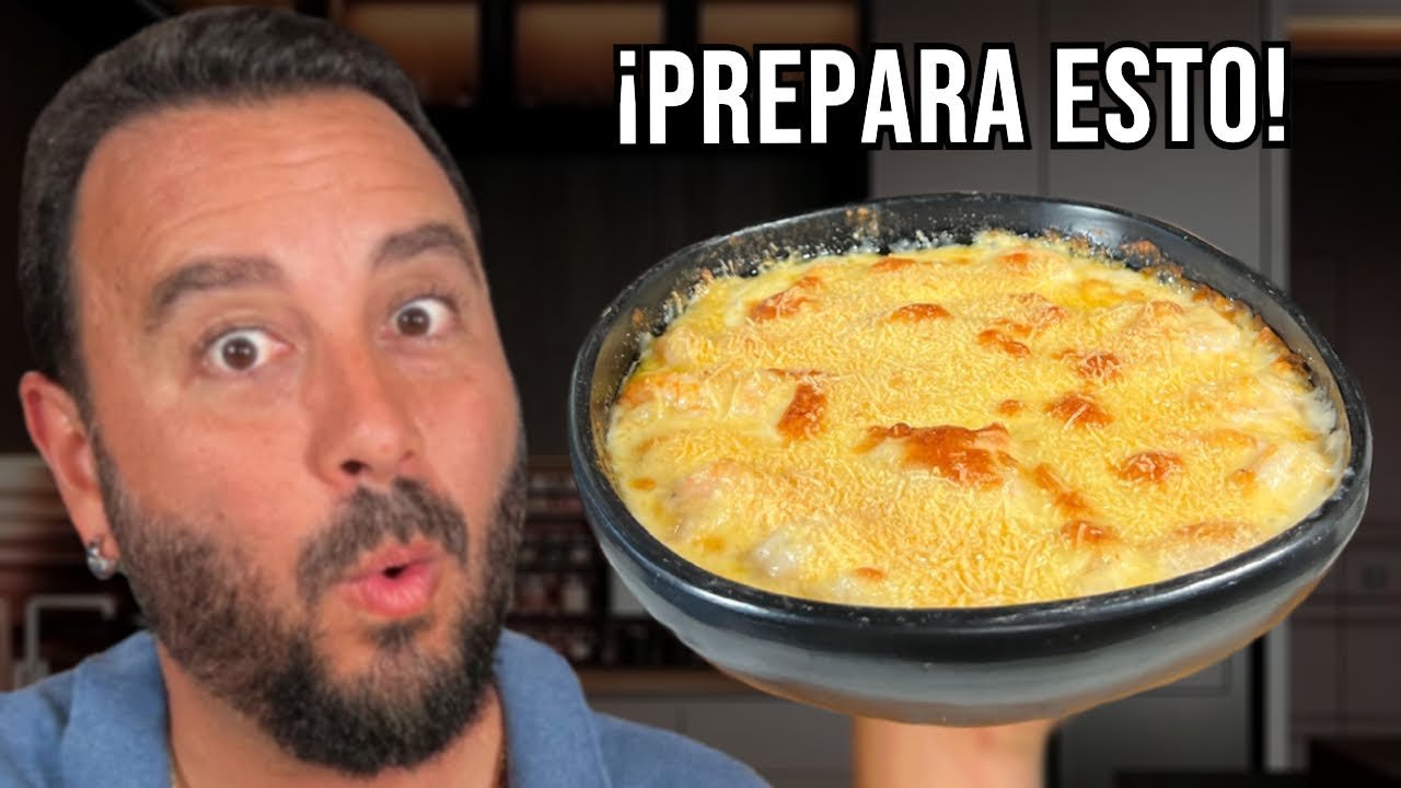 Receta de Langostinos gratinados