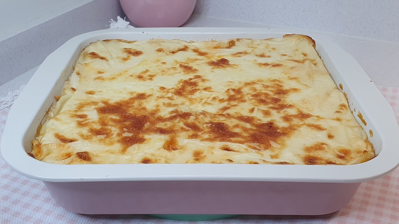 Receta de Lasaña de bacalao