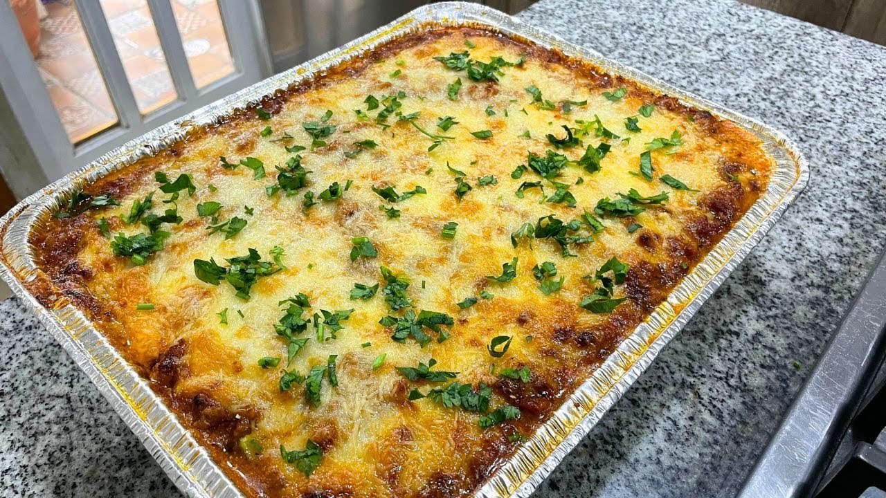 Receta de Lasaña de calabaza