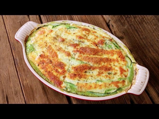 Receta de Lasaña de zapallo italiano