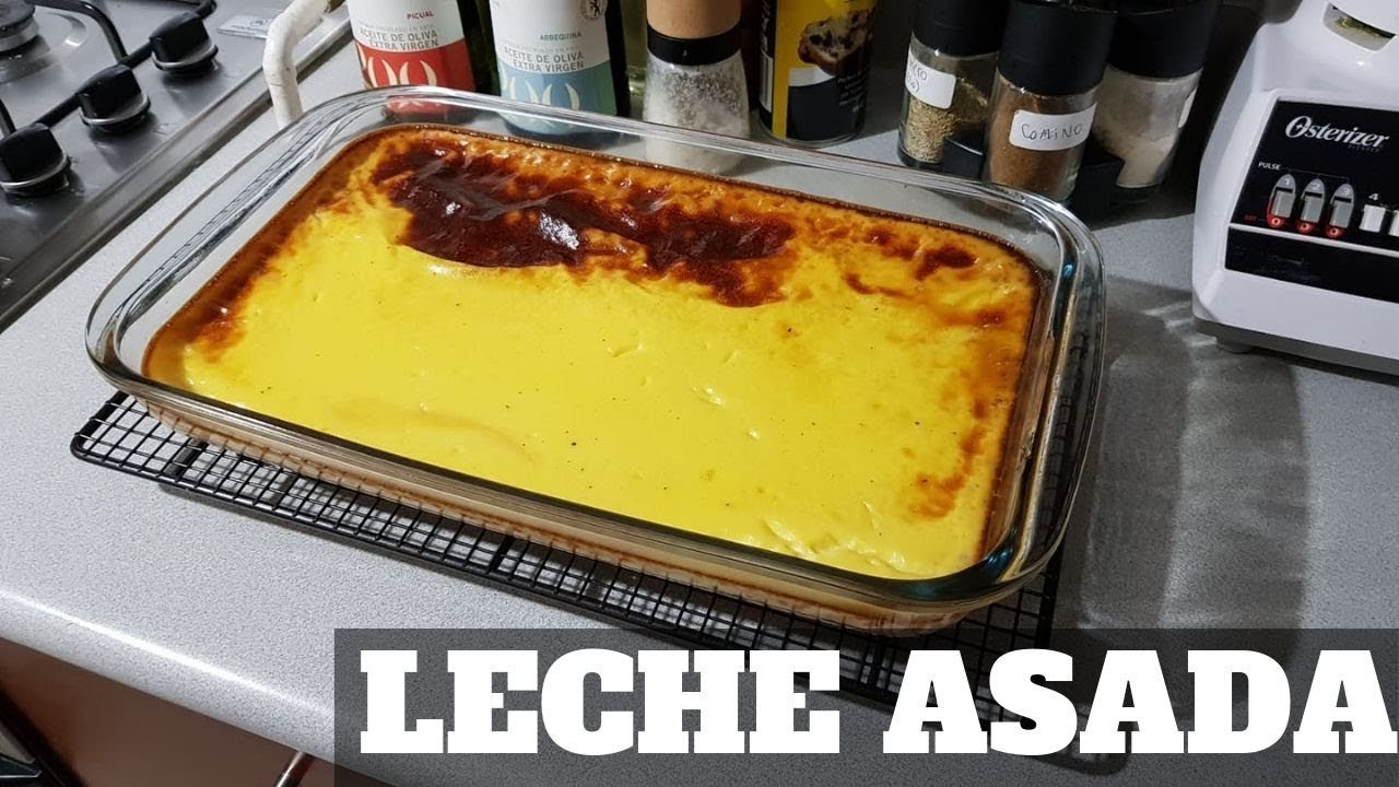 Receta de Leche asada de la abuela
