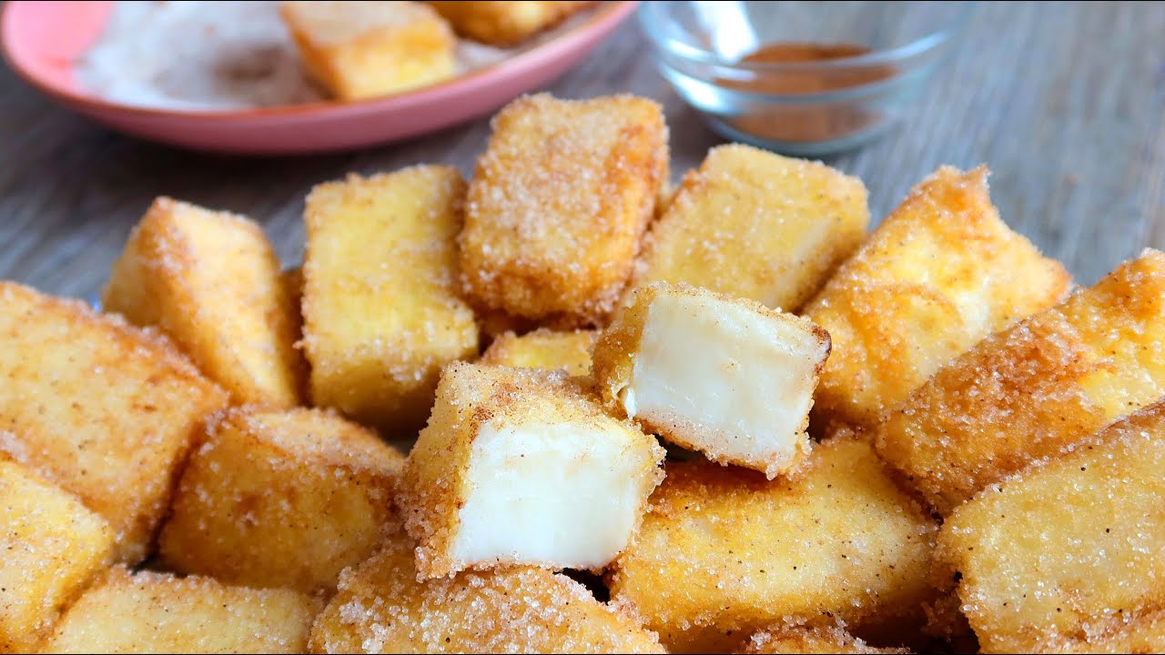 Receta de Leche frita con maicena
