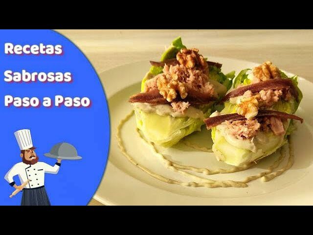 Receta de Lechuga al roquefort