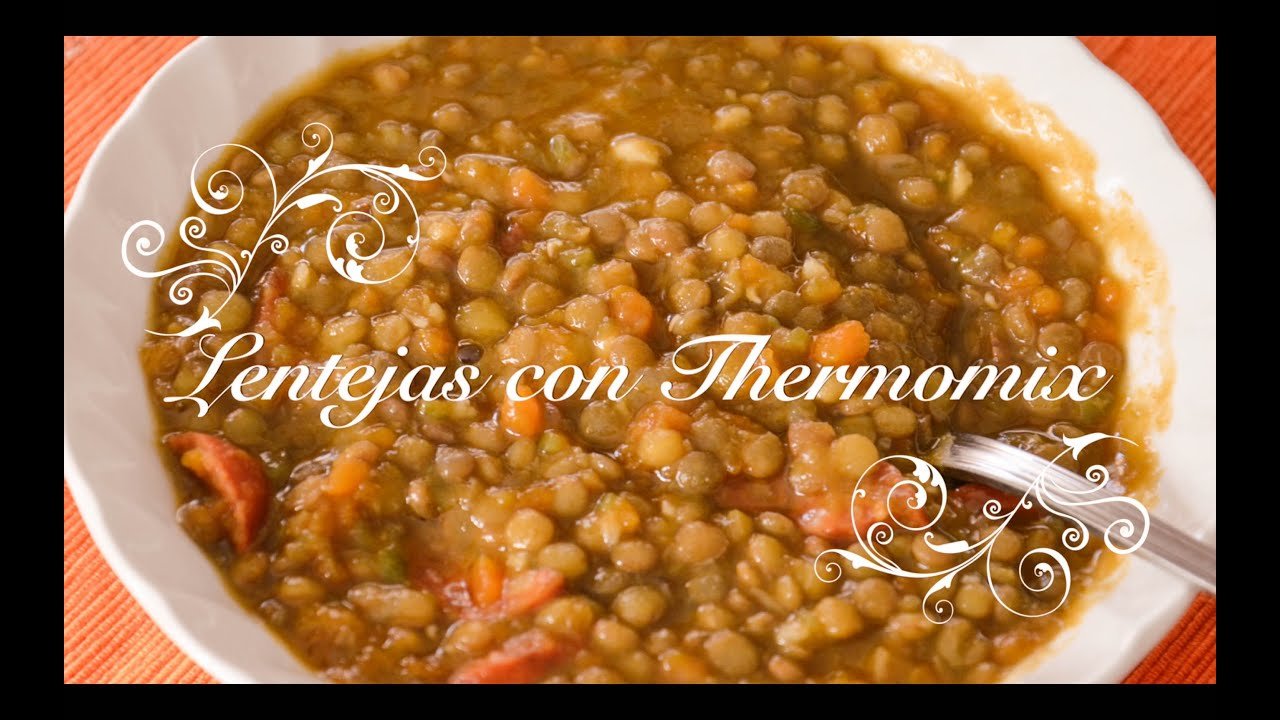 Receta de Lentejas con chorizo con Thermomix