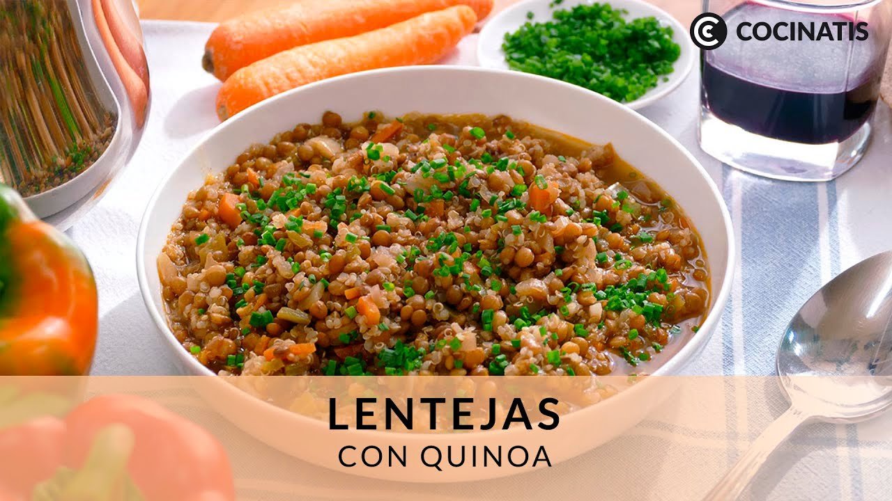Receta de Lentejas con quinoa y curry