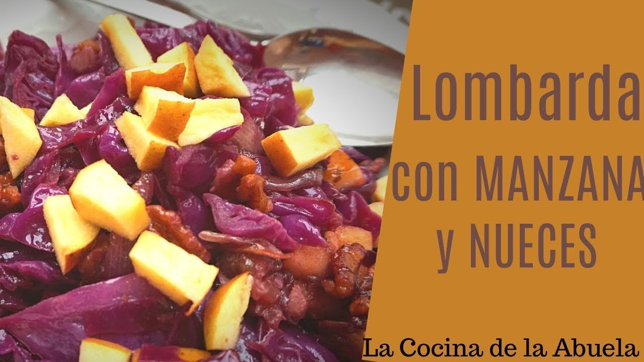 Receta de Lombarda con manzana