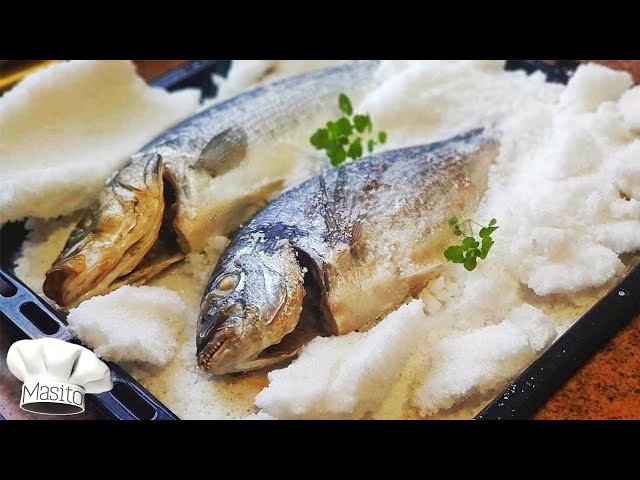 Receta de Lubina a la sal