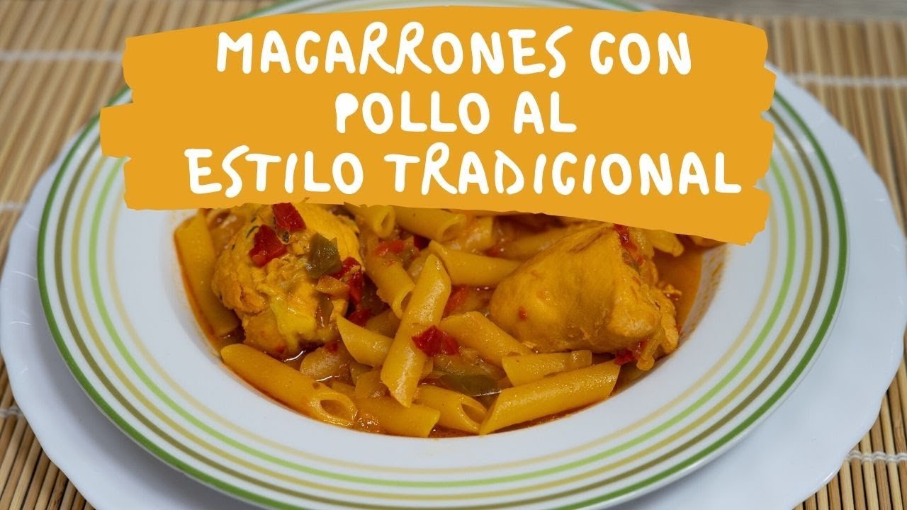 Receta de Macarronada de pollo