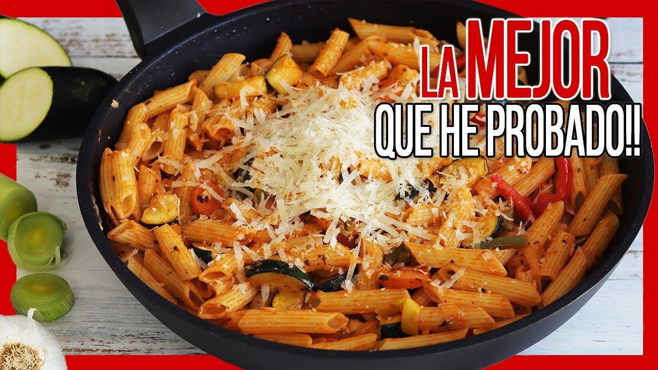 Receta de Macarrones con verduras