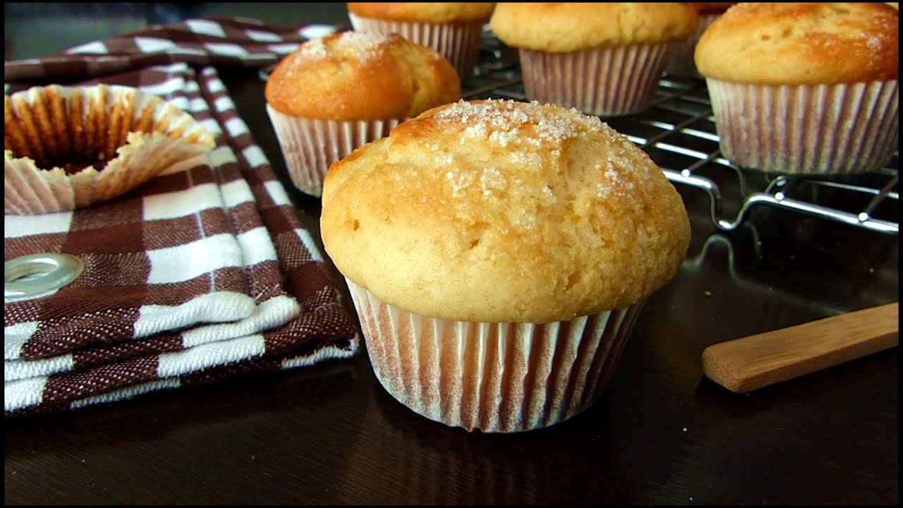 Receta de Magdalenas de leche condensada