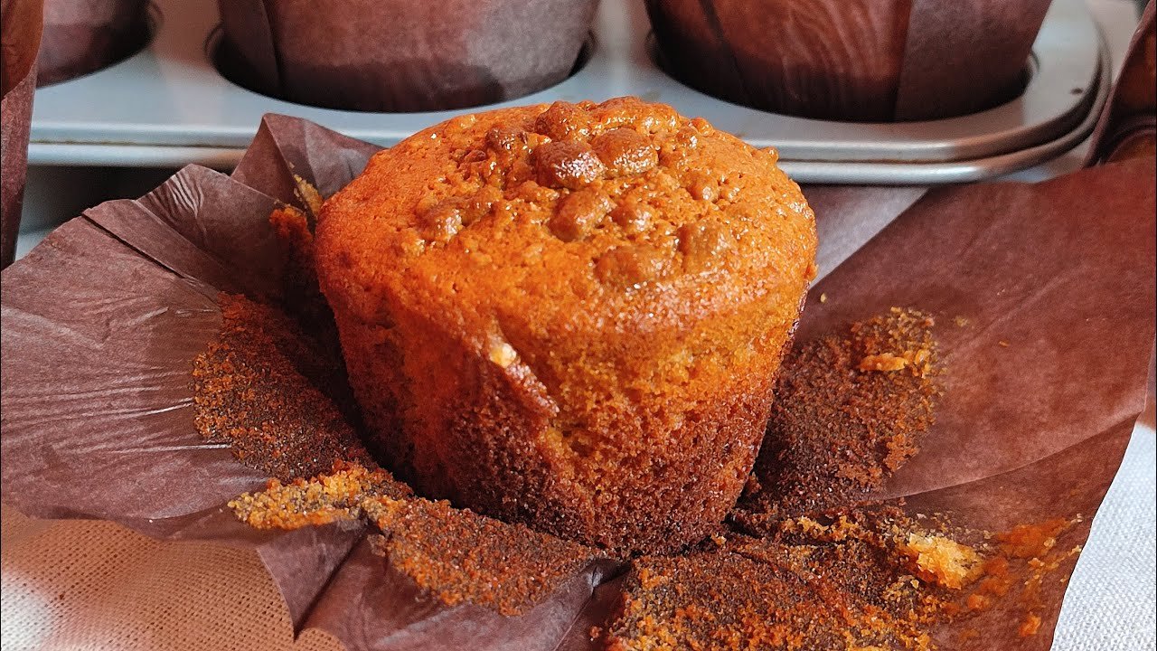 Receta de Magdalenas de turrón de Jijona