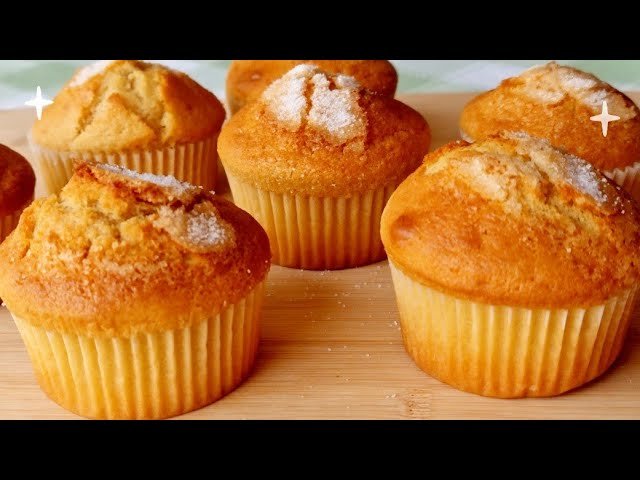 Receta de Magdalenas de yogur al microondas