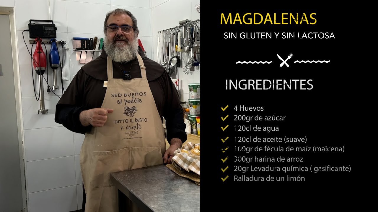 Receta de Magdalenas sin gluten y sin lactosa