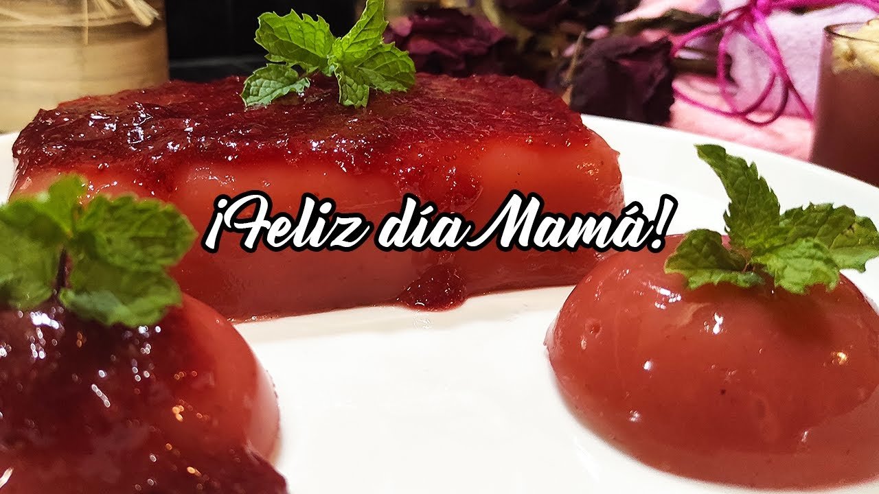 Receta de Manjar de fresa