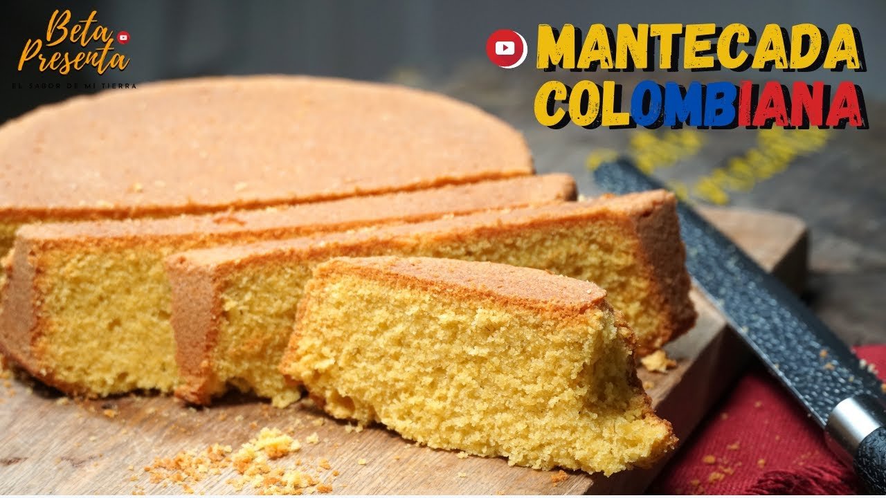 Receta de Mantecada colombiana