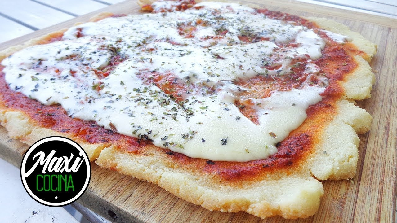 Receta de Masa de pizza con harina de arroz