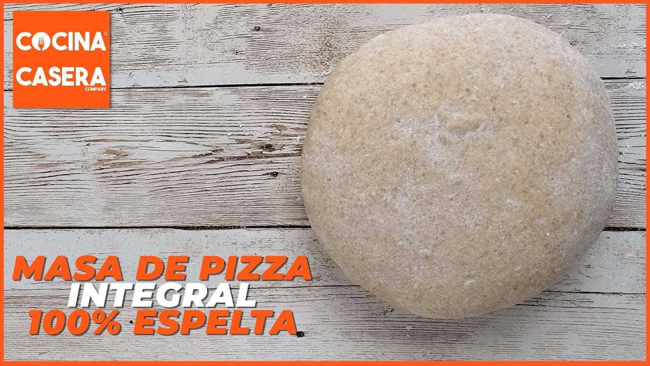 Receta de Masa para pizza de espelta integral