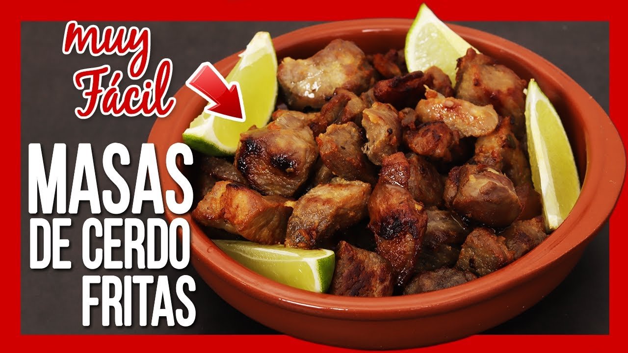 Receta de Masitas fritas