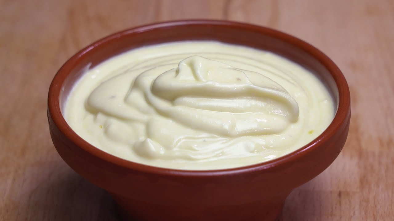 Receta de Mayonesa sin huevo