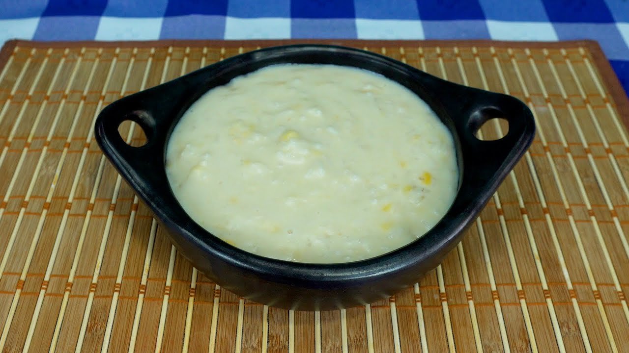Receta de Mazamorra de plátano maduro