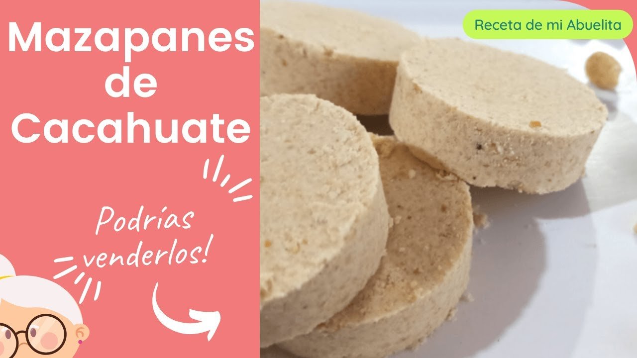 Receta de Mazapán de cacahuate