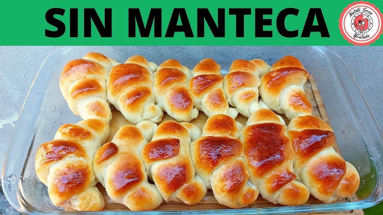 Receta de Medialunas sin manteca