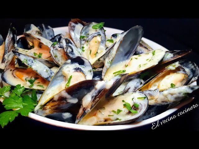 Receta de Mejillones a la crema estilo Francia