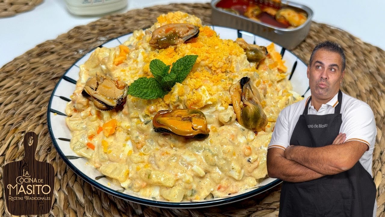 Receta de Mejillones a la mayonesa de mar