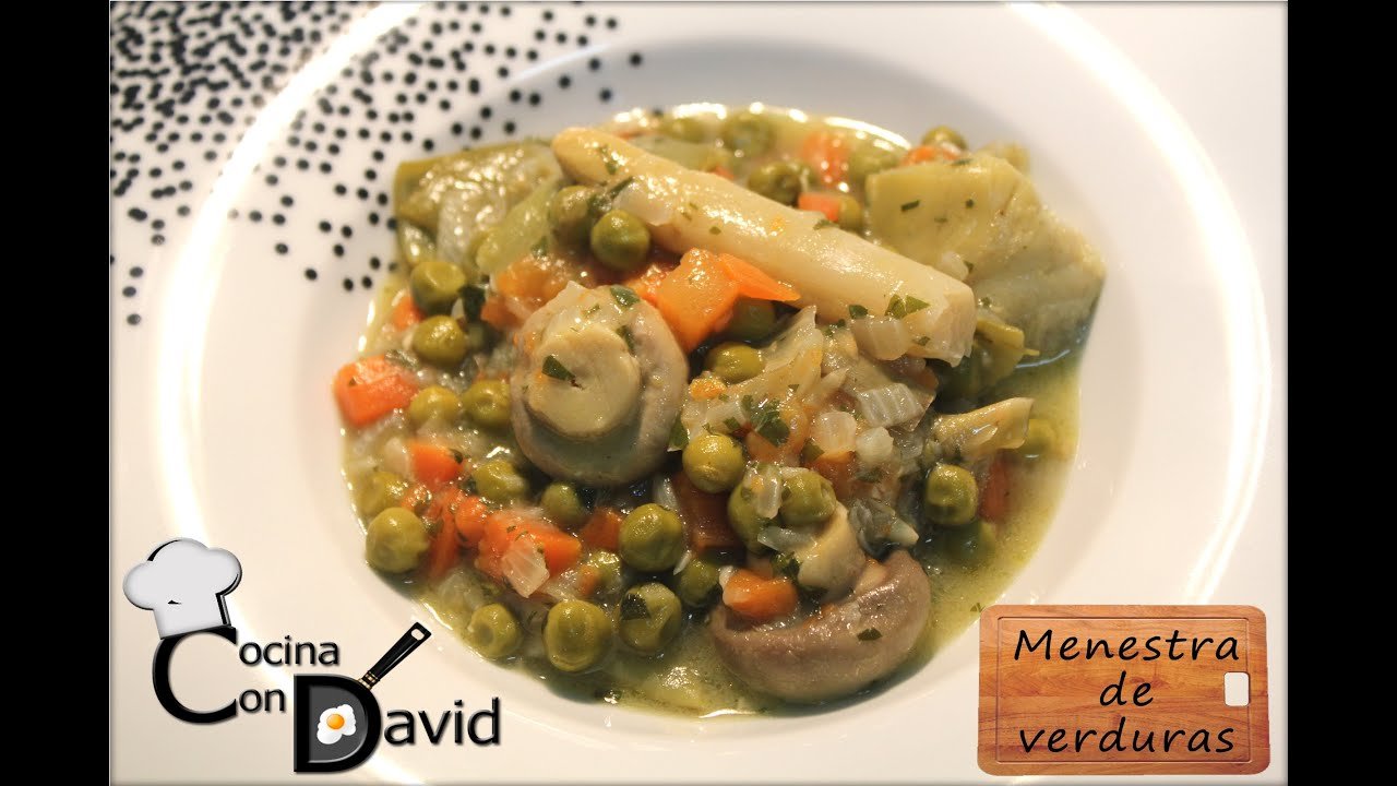 Receta de Menestra de verduras de bote