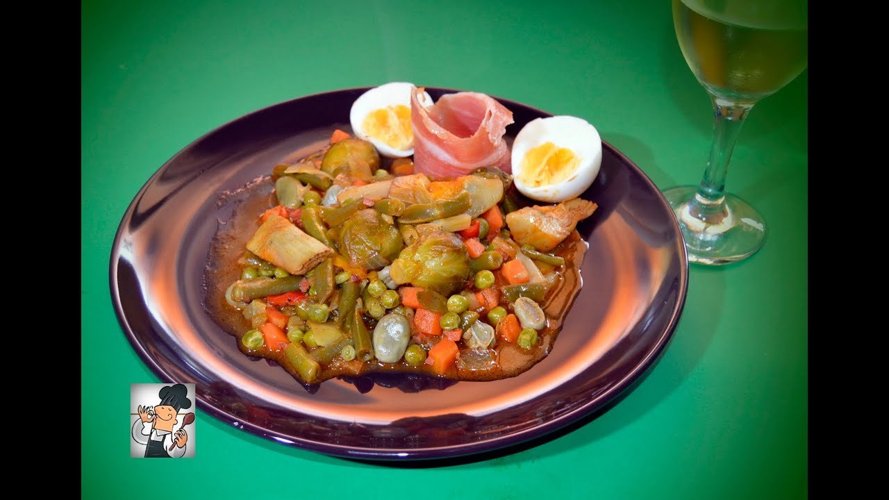 Receta de Menestra de verduras