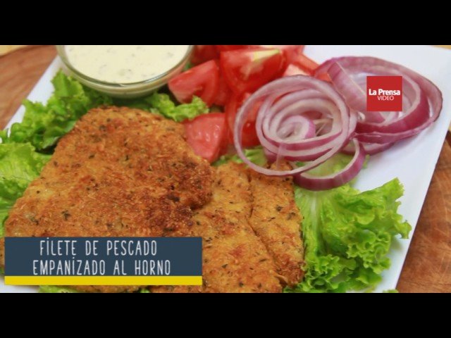 Receta de Merluza Apanada al Horno