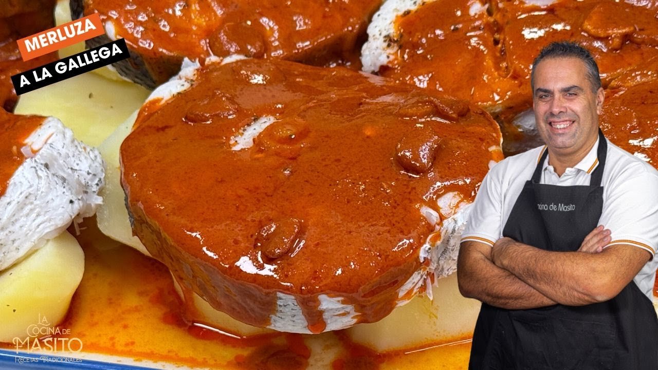 Receta de Merluza a la gallega tradicional