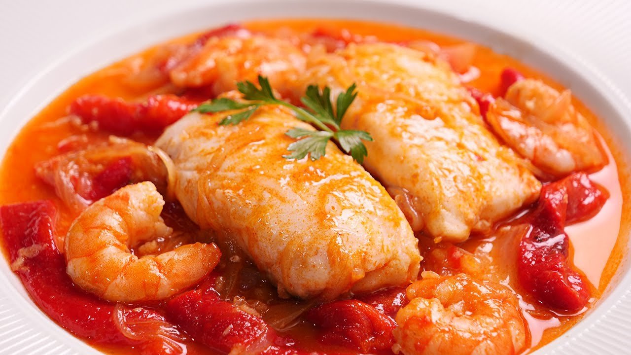 Receta de Merluza en salsa de tomate