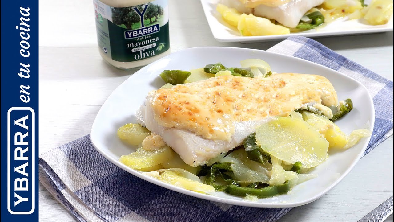 Receta de Merluza gratinada