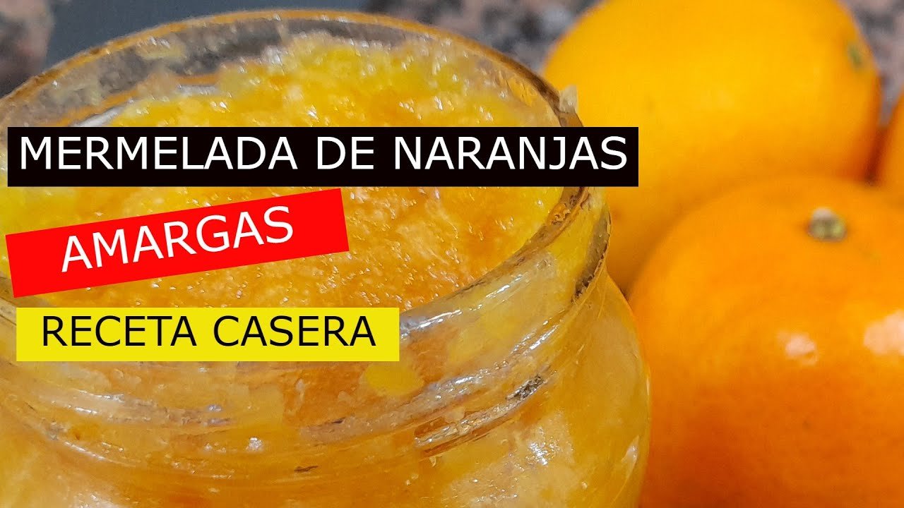Receta de Mermelada de naranja amarga