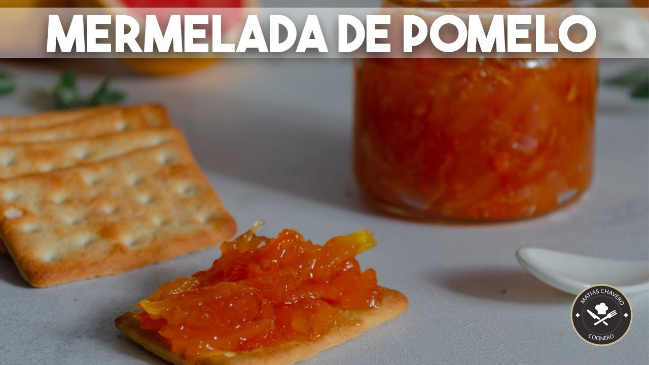 Receta de Mermelada de pomelo rosa