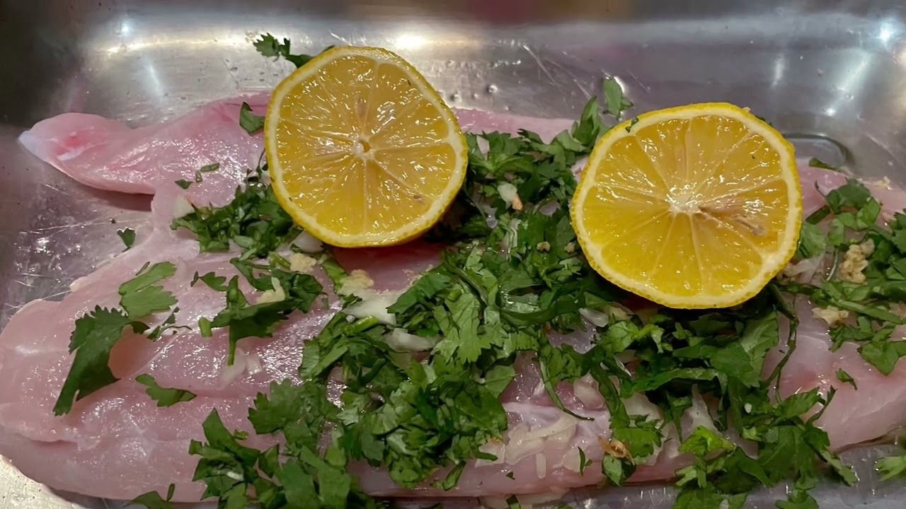 Receta de Mero al horno con limón y tomillo