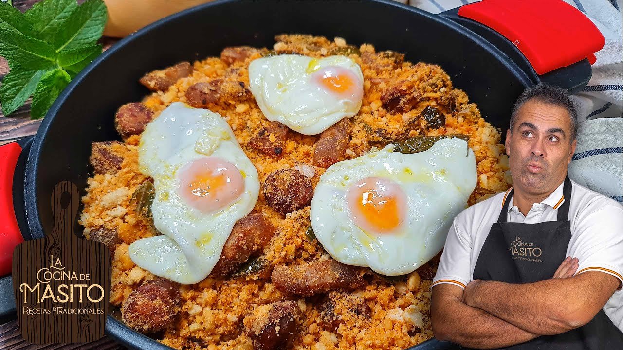 Receta de Migas de pastor