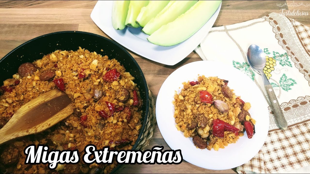 Receta de Migas extremeñas caseras
