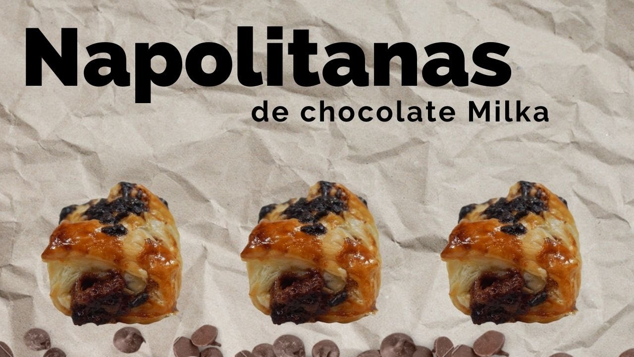 Receta de Mini napolitanas de chocolate