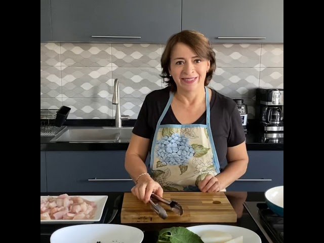 Receta de Mixiotes de pescado con nopales