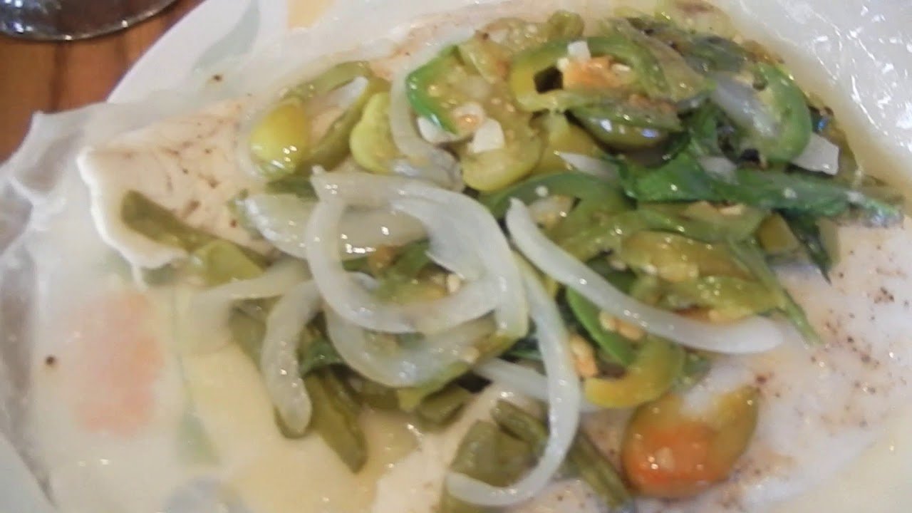 Receta de Mixiotes de pescado con verduras