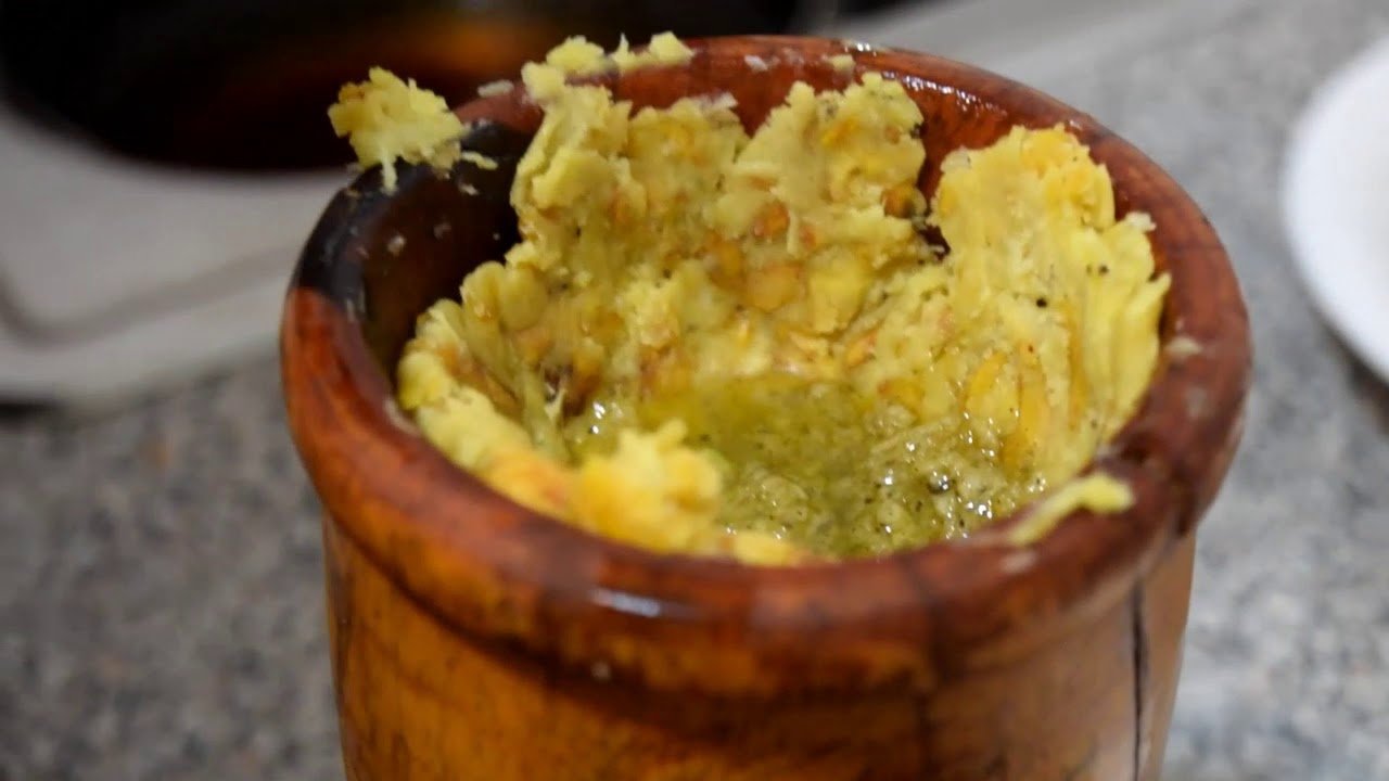 Receta de Mofongo dominicano