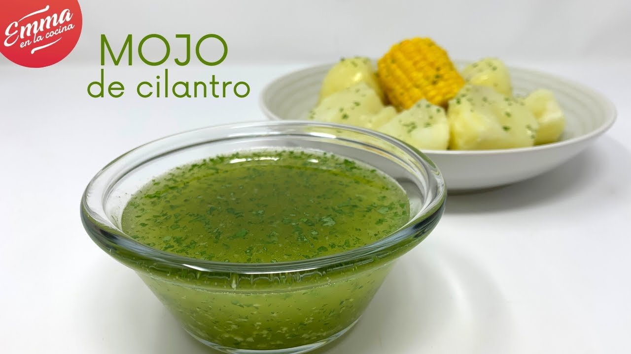 Receta de Mojo verde venezolano